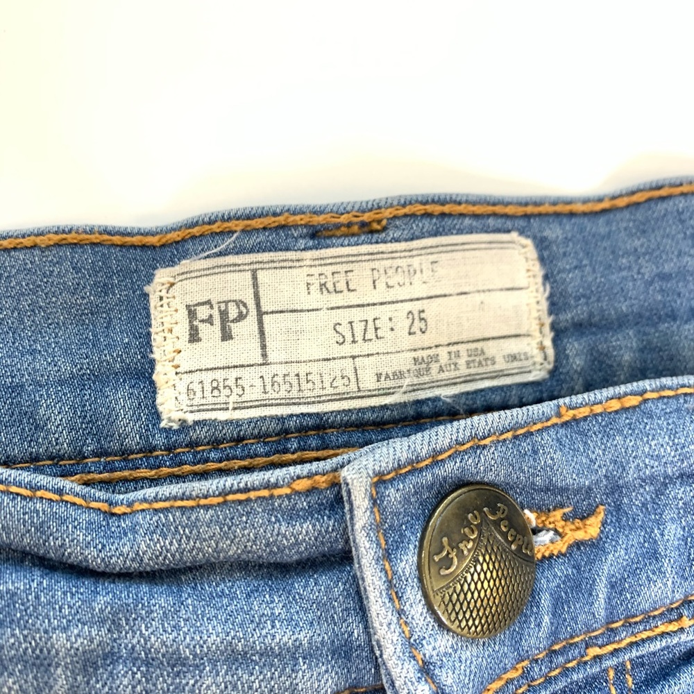 Free People Skinny Jeans Size 25 - Picture 4 of 6